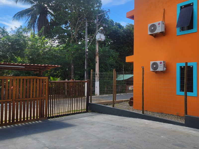 Ambiente externo do flat